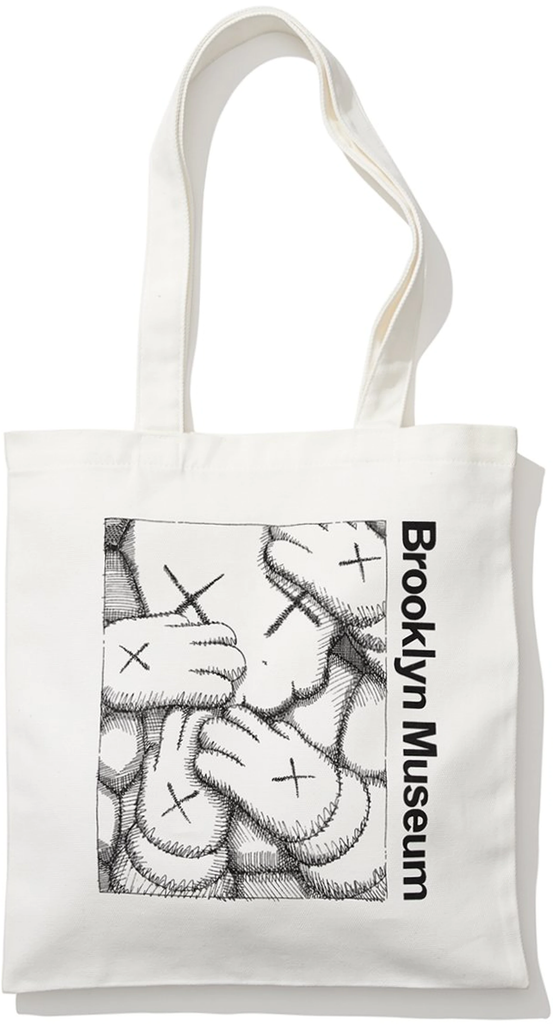 KAWS Brooklyn Museum Tote White – Pure Soles PH