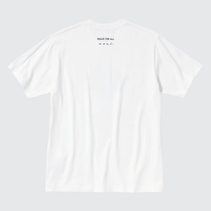 PEACE FOR ALL Short-Sleeve Graphic T-Shirt (Kaws)