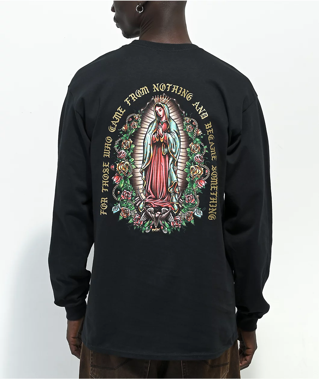 DGK Guadalupe Black Long Sleeve T-Shirt