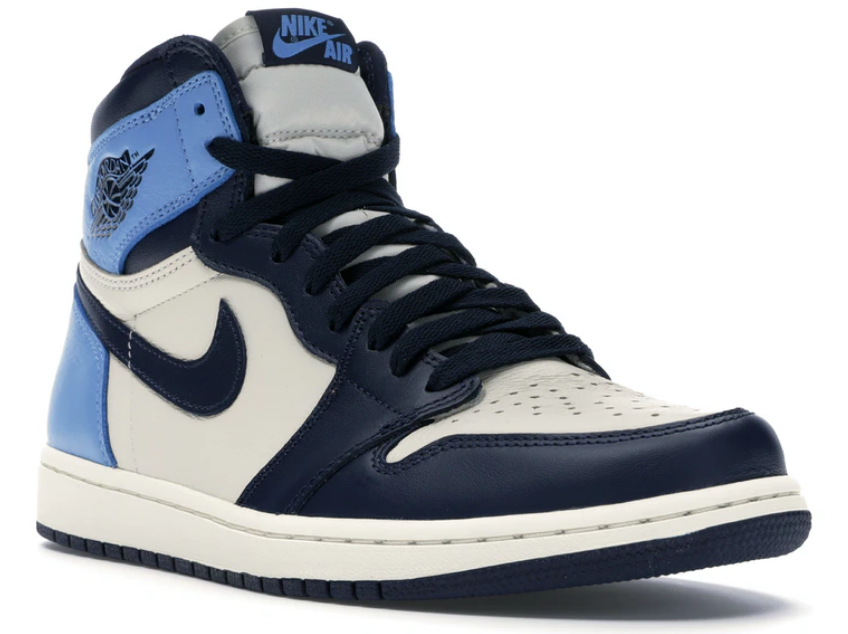 Jordan 1 Retro High Obsidian UNC