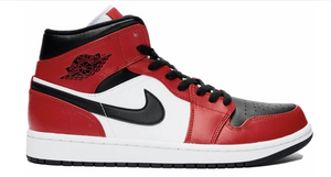 Jordan 1 Mid Chicago Toe