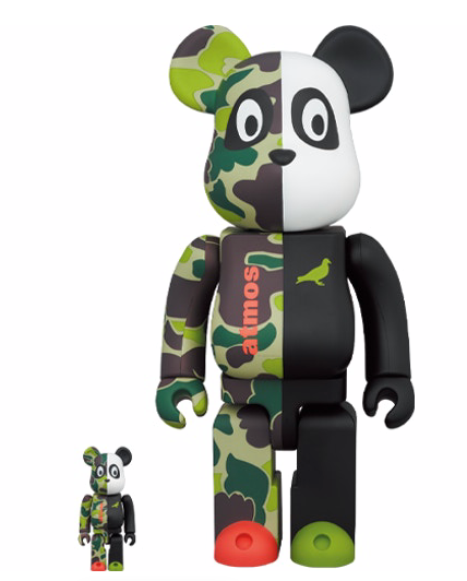 Bearbrick Atmos x STAPLE #3 100% & 400% Set