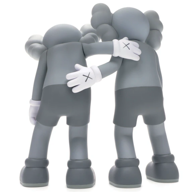 KAWS Along The Way Vinyl Figure Grey
