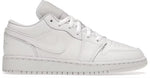 Load image into Gallery viewer, Jordan 1 Low Triple White (GS)
