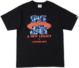 BAPE x Space Jam Logo Tee Black