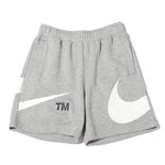 Load image into Gallery viewer, NSW SWOOSH FT SHORT DK GREY HEATHER/WHITE
