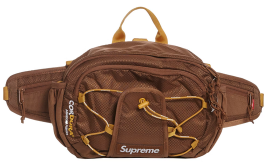 Supreme Harness Waist Bag Brown