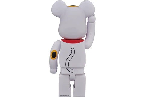 Bearbrick Maneki Neko Money 400%White