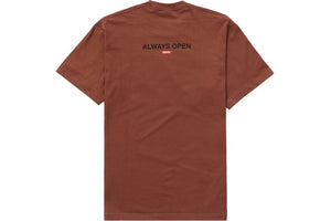 Supreme Gas Tee Brown