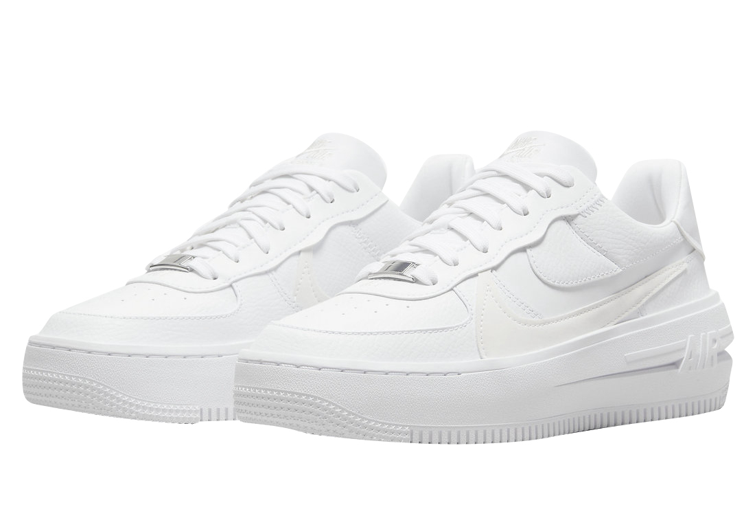 Nike Air Force PLATFORM Triple White (W)