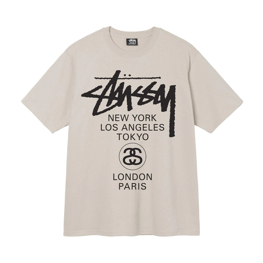 Stussy WORLD TOUR TEE Smoke – Pure Soles PH