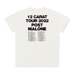 Load image into Gallery viewer, Resurface White Tee Post Malone (Official merch)
