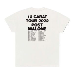 Resurface White Tee Post Malone (Official merch)