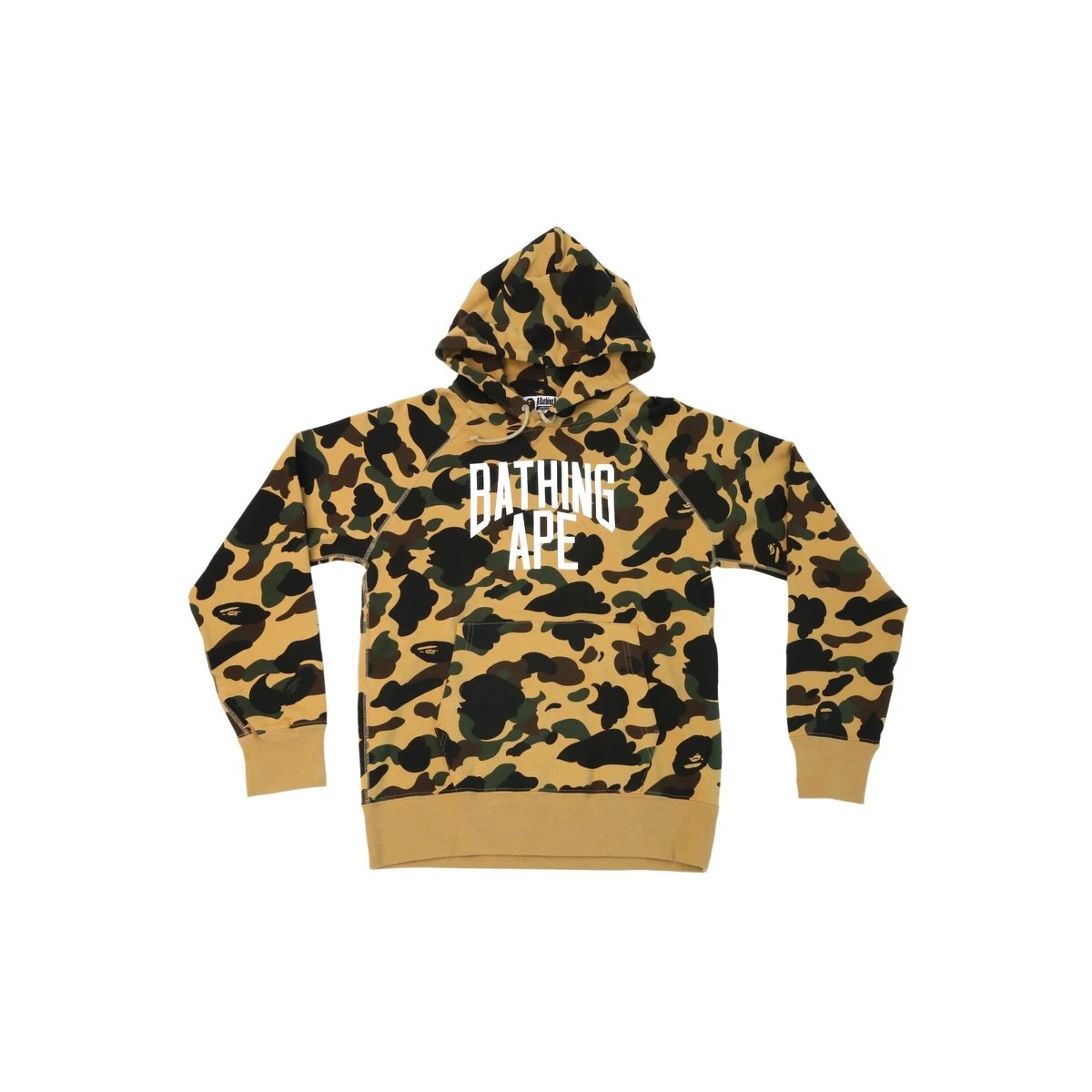 BAPE 1ST CAMO NY LOGO PULLOVER HOODIE (YELLOW) – Pure Soles PH