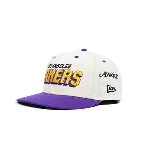 New Era Awake x Ne x NBA Lakers Tee (White), White / L