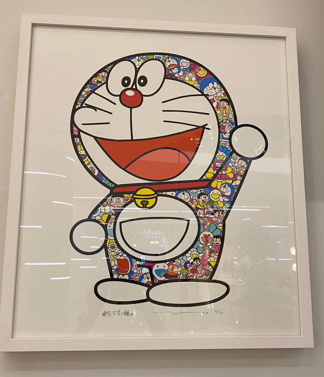 Takashi Murakami Doraemon: Here We Go! (Framed) Ed of 300