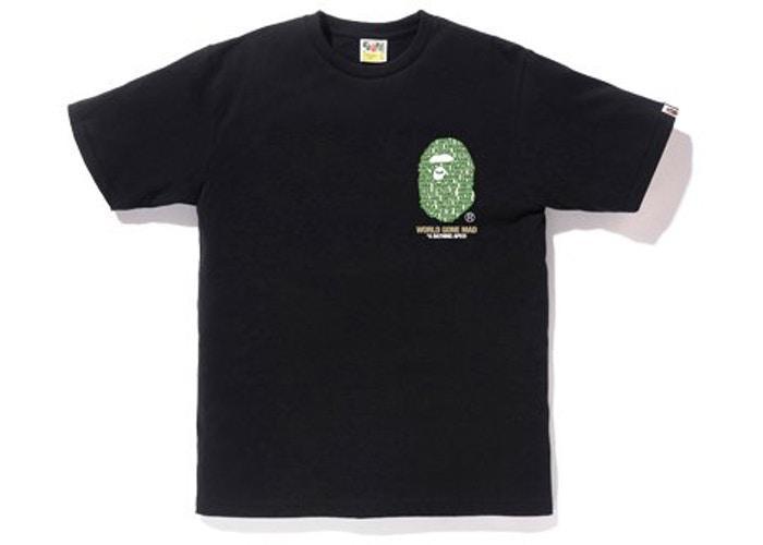 BAPE City Tokyo Ape Head Tee Black