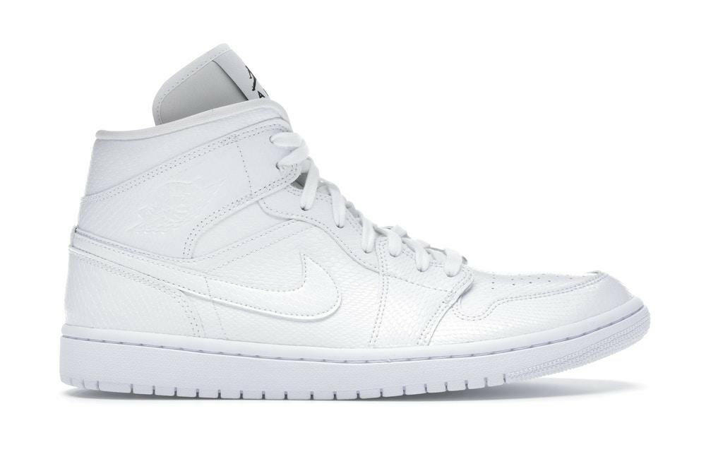 Jordan 1 Mid White Snakeskin (W) - Pure Soles PH