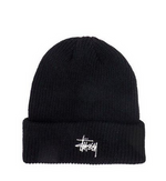 Load image into Gallery viewer, Stussy Men&#39;s Blue Logo-embroidered Beanie
