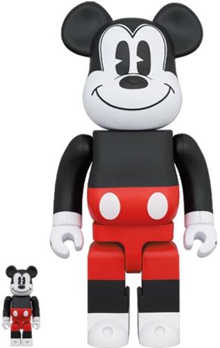 Bearbrick x Disney Fragmentdesign Mickey Mouse 100% & 400% Set Blue Ver Bearbrick x Disney Fragmentdesign Mickey Mouse 100% & 400% Set Blue Ver
