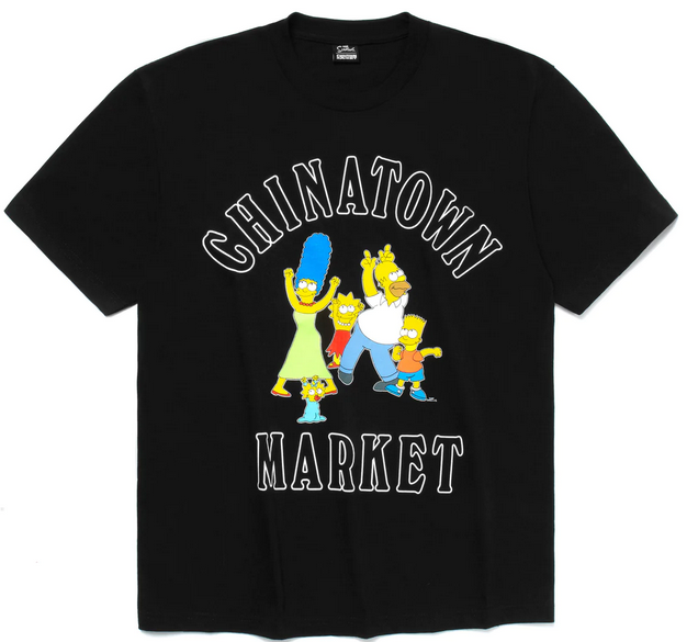 CHINATOWN MARKET FAMILY OG T SHIRT BLACK 7510860562625